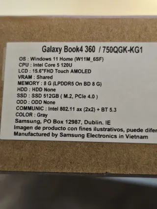 Samsung Galaxy Book4 360 15.6