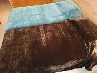 2 Mantas Cama Cobertor 90cm