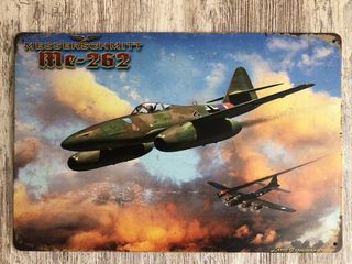 Cartel Messerschmitt Me-262