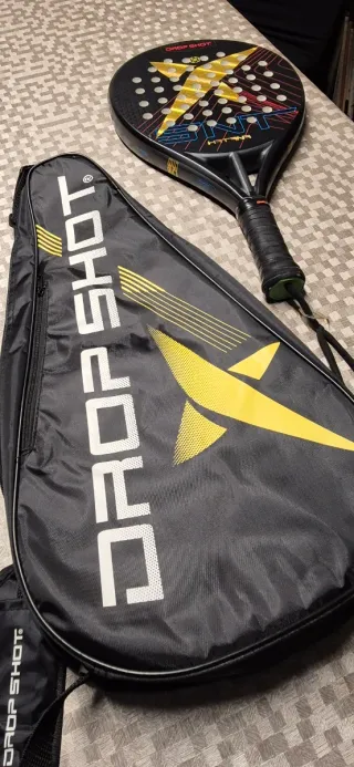Pala Padel Drop Shot Katana. Con funda incluida