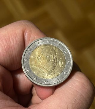 Moneda 2€ G. Pascoli 1912-2012