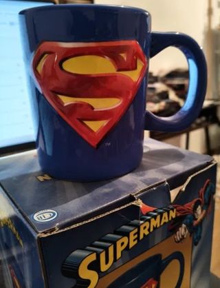 Caneca Superman Original Warner Bros. Antiga