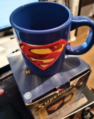 Caneca Superman Original Warner Bros. Antiga
