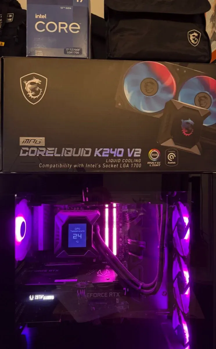 PC Gaming MSI i7 16GB RAM Refrigeración Líquida afbeelding 5