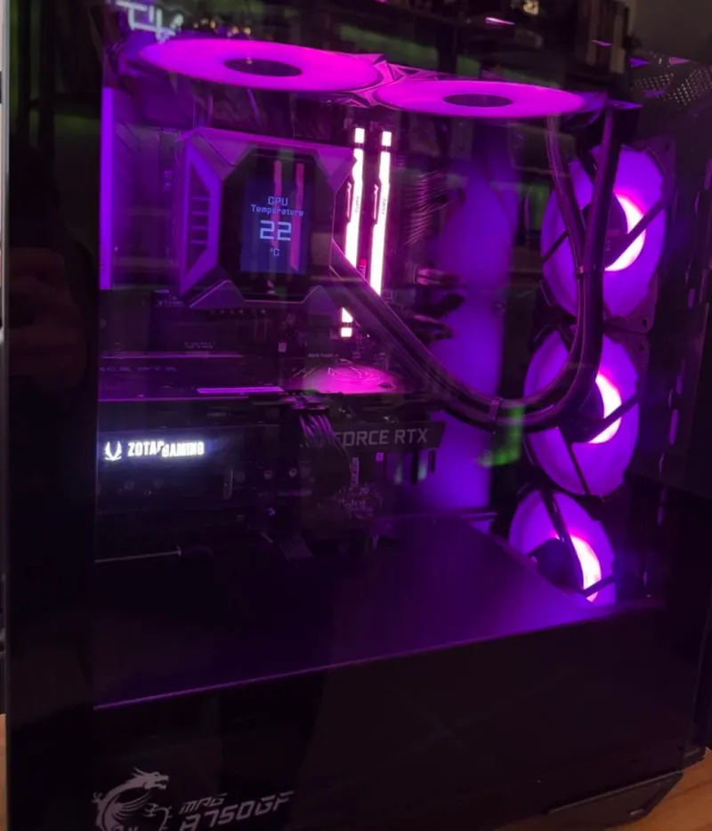 PC Gaming MSI i7 16GB RAM Refrigeración Líquida afbeelding 7