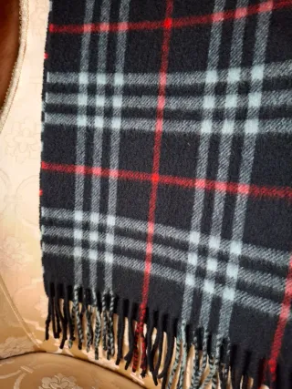 Bufanda Burberrys of London Azul/Rojo