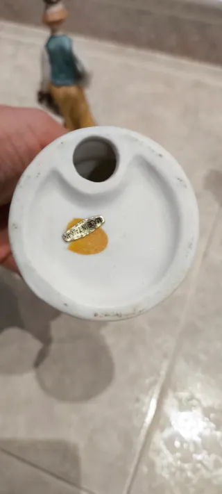 Figuras de porcelana payasos (3 unidades)