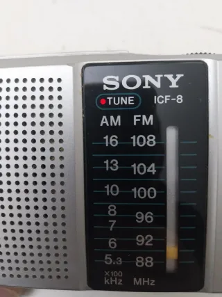 Set radio vintage Sony Philips