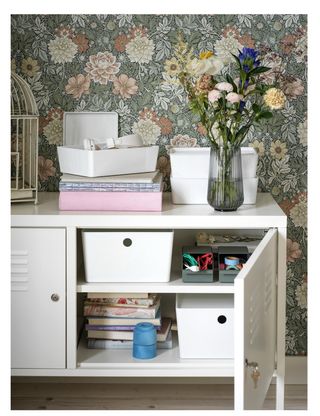 Armario IKEA PS Blanco Metal