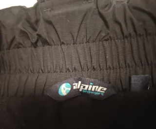 Pantaloni sci/snowboard uomo neri