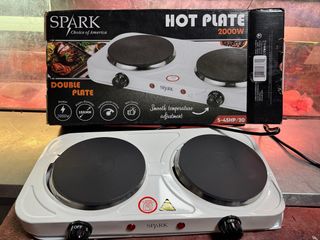 Placa Eléctrica Doble SPARK 2000W