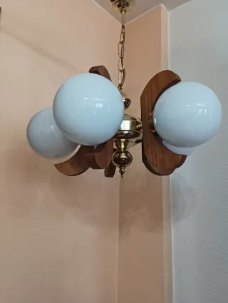 Lampade da soffitto antiche (2 unità)