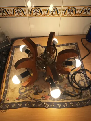 Lampade da soffitto antiche (2 unità)