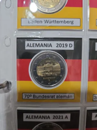 Alemania 2019 D Bundesrat Alemán 70 Aniversario