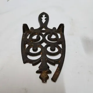 Plancha de carbón antigua con su chimenea