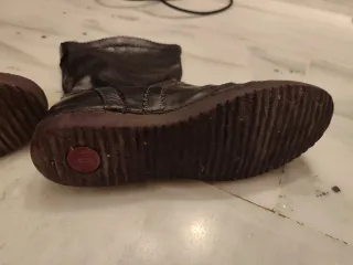 Botines camperos negros talla 38