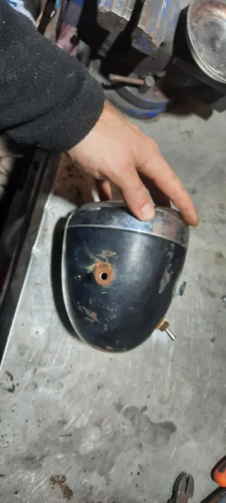 Faro moto clásica Puch Derbi Ossa...