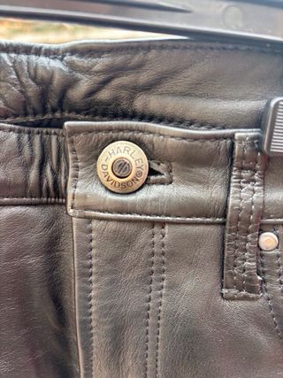 Pantalón Cuero Harley Davidson Hombre