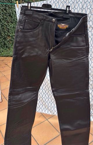 Pantalón Cuero Harley Davidson Hombre