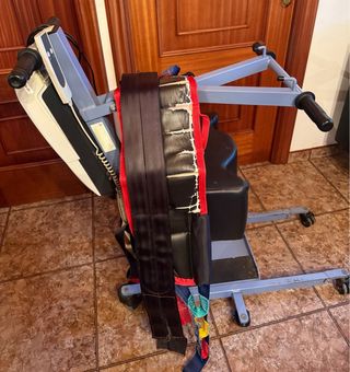 Grua bidepedestacion way up