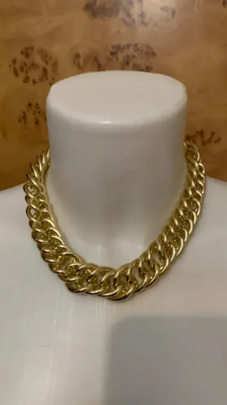 Collana girocollo maglia groumette