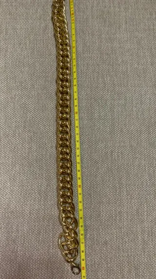 Collana girocollo maglia groumette