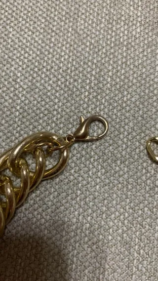 Collana girocollo maglia groumette