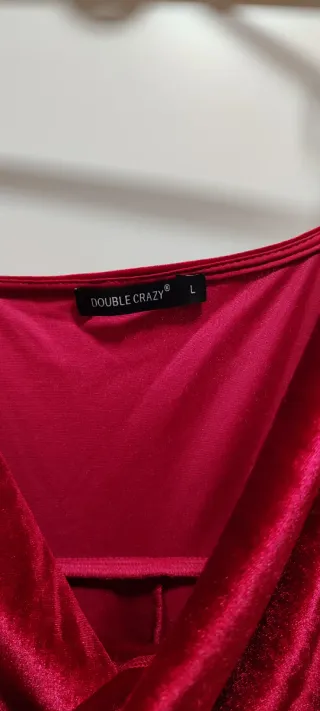 Vestido rojo Source Only talla L