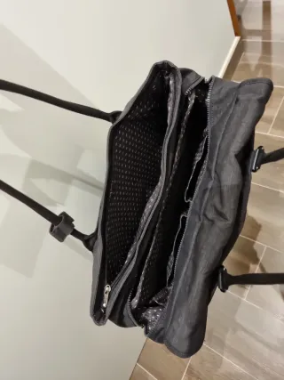 Bolso Kipling Negro Gris