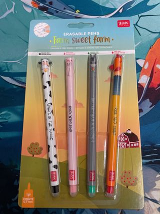 Penne cancellabili Legami Farm Sweet Farm