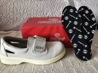 Zuecos Blancos Talla 38