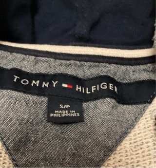Sudadera Tommy Hilfiger Azul y Gris