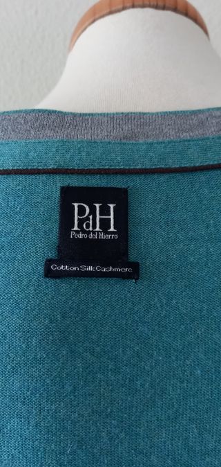 Jersey Pedro del Hierro hombre verde azulado