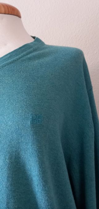 Jersey Pedro del Hierro hombre verde azulado