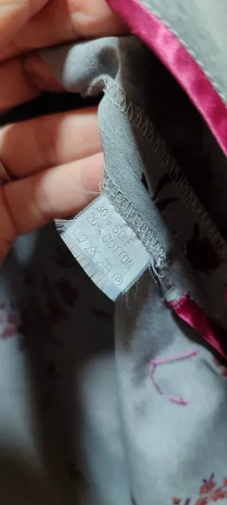 Camisa estilo chino floral