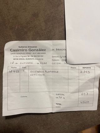 Guitarra Flamenca con Funda