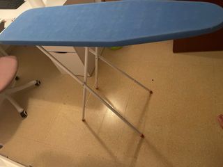 Tabla de planchar azul