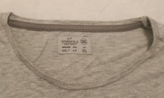 Camiseta Springfield XXXL 3XL Gris Alaska Moose