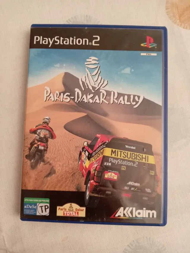 PARIS DAKAR RALLY SONY PLAYSTATION 2 PS2 EDITION FR PAL