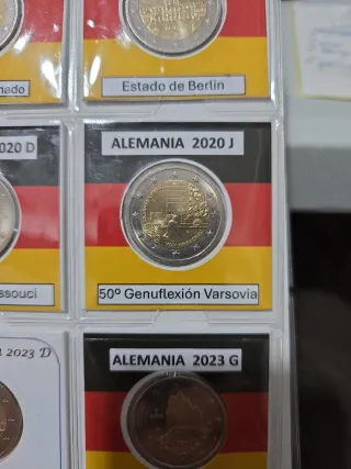 Moneda Alemania 2020 J Genuflexión