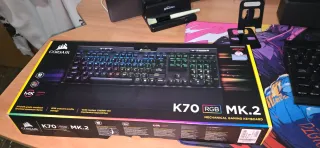 Teclado Corsair K70 RGB MK.2 Negro