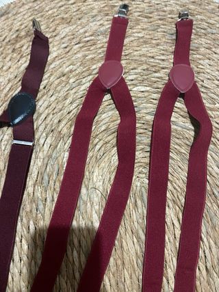 Spalline per bambini rosse, nere, bordeaux, blu beige