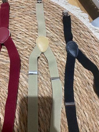 Spalline per bambini rosse, nere, bordeaux, blu beige