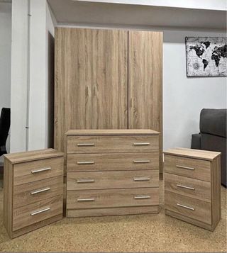 Armario, mesitas , cómoda sinfonier