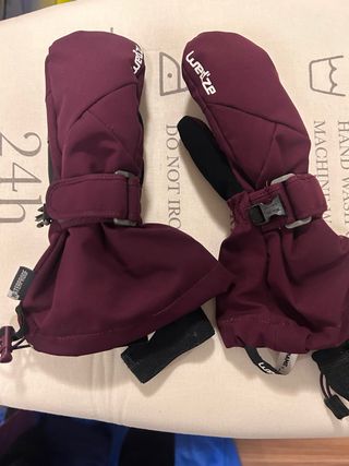 pack esquí Manoplas esquí Wed'ze impermeables 3/4