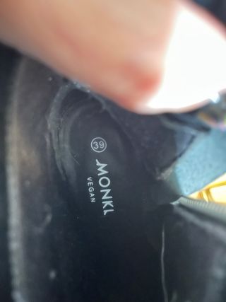Botines Monkl vegan negros