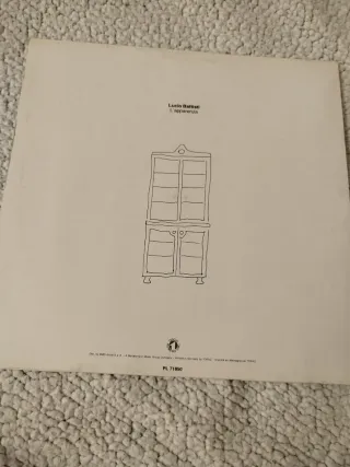 Vinile LP Lucio Battisti - l'apparenza - 1988