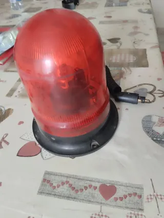 Lampeggiante rotante rosso
