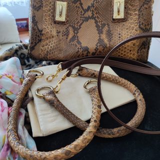 Bolso Piel Vintage Marca : Imperio Clandestino