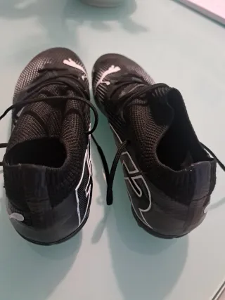 Zapatillas de fútbol Puma Negras Talla